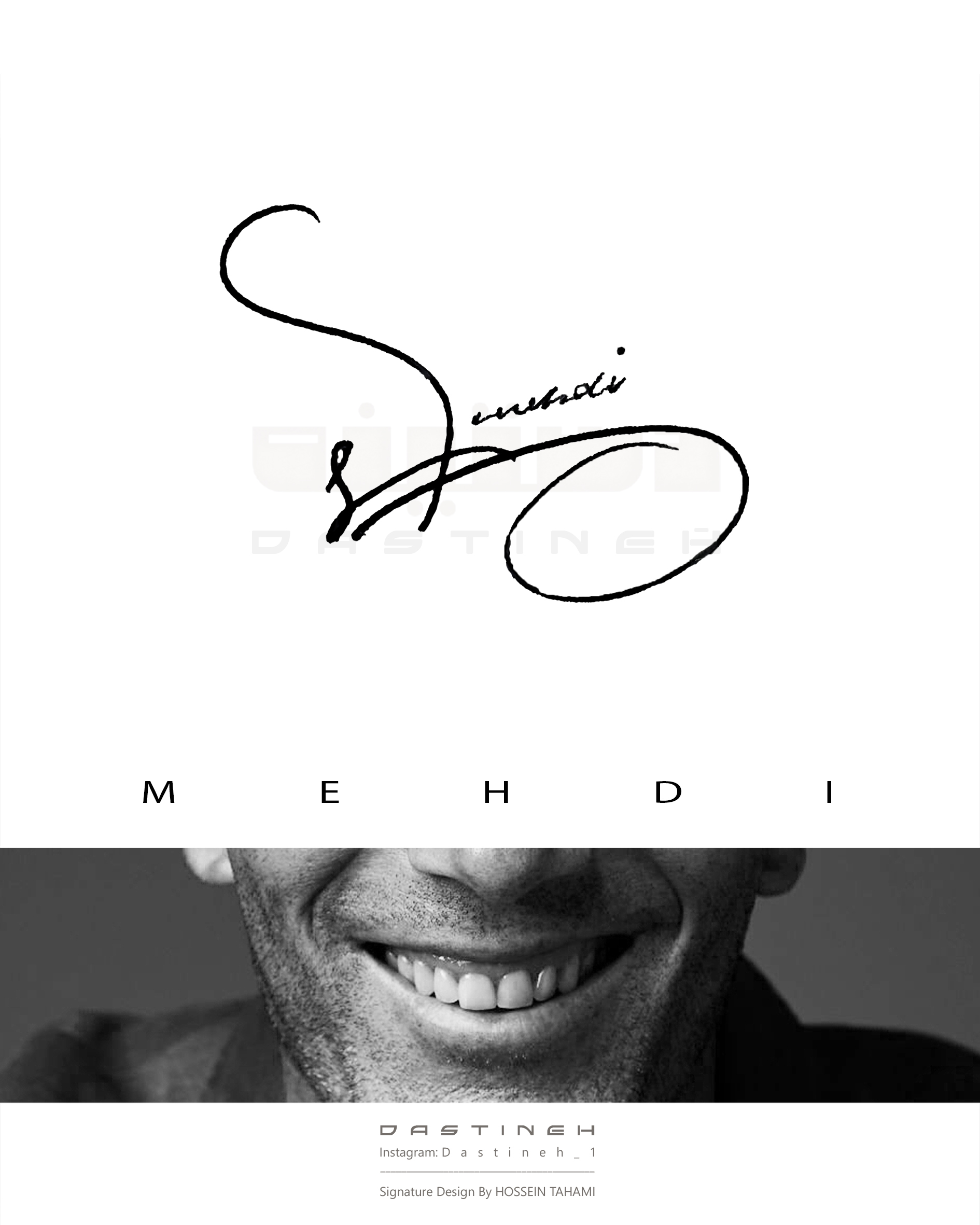 طراحی امضای مهدی