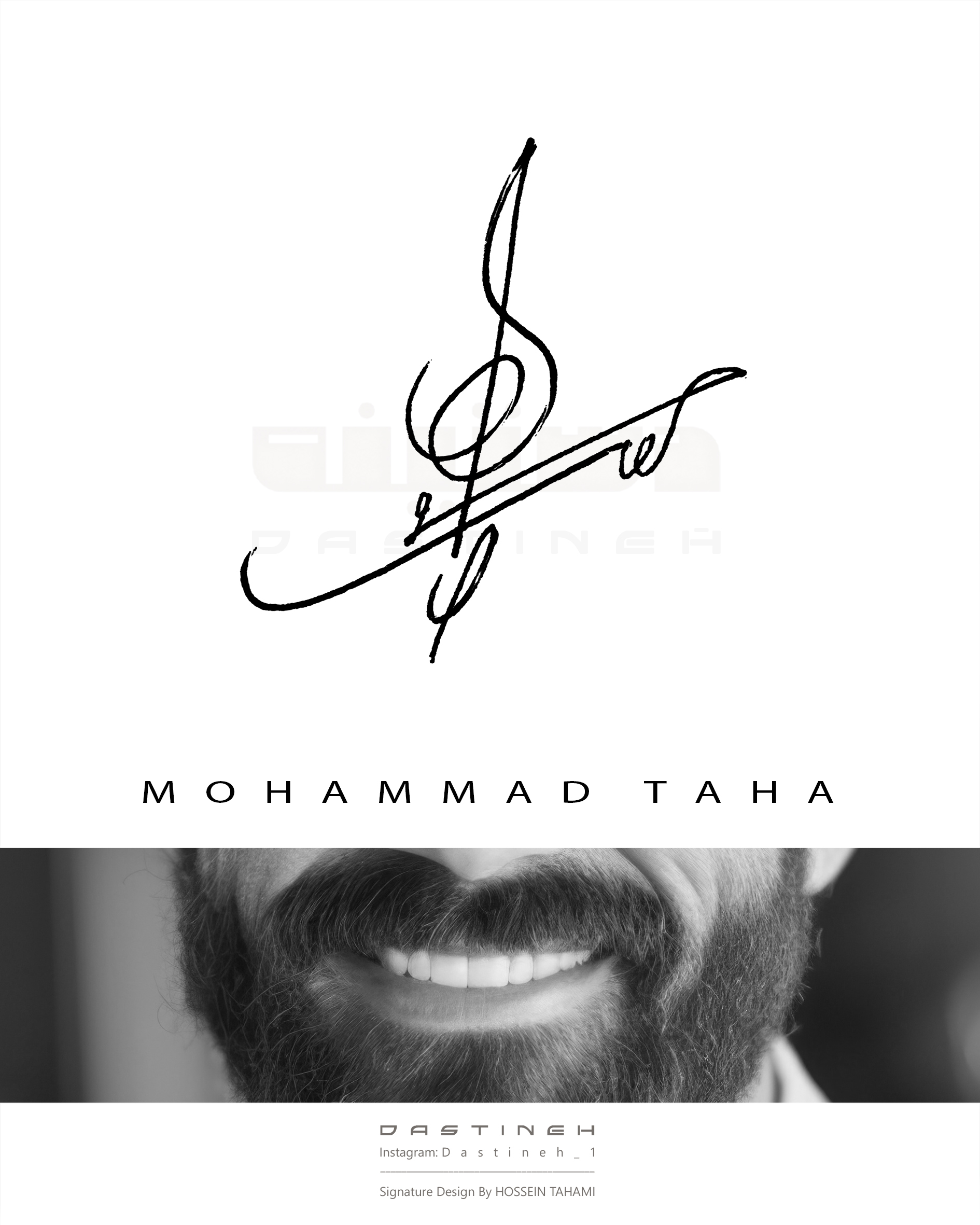 طراحی امضای محمدطاها