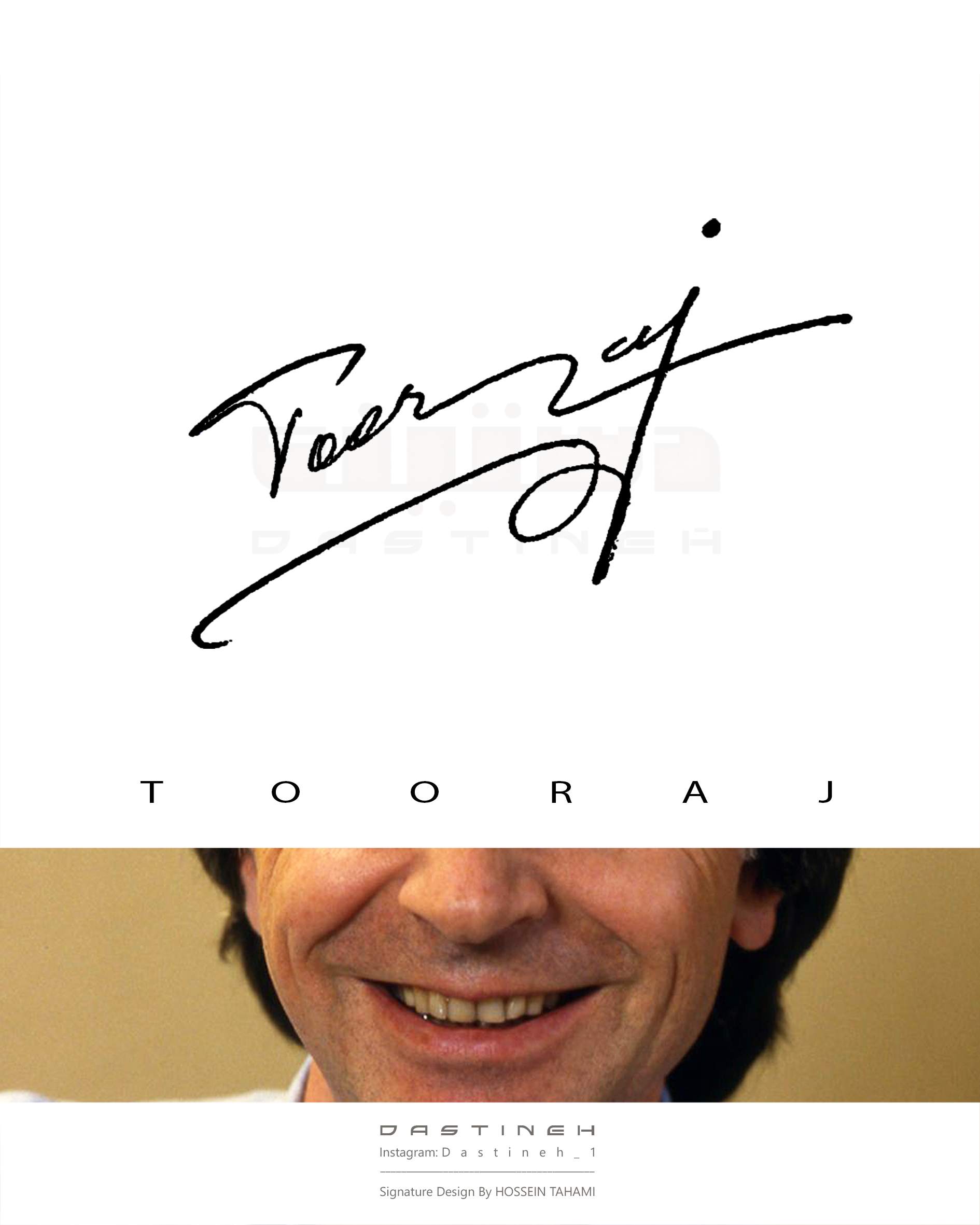 طراحی امضای تورج